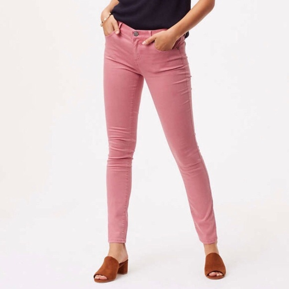 LOFT pink skinny jean 🛍